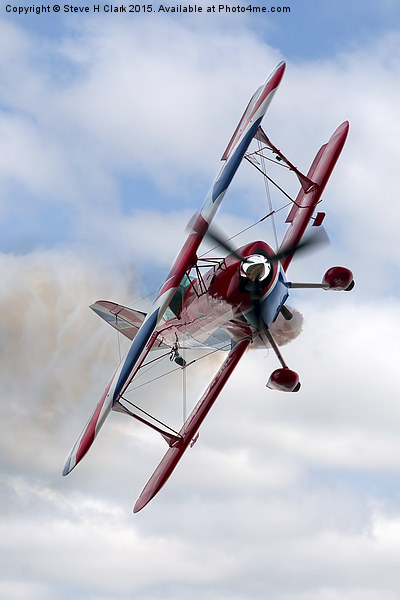  G-EWIZ Pitts Special - The Muscle Biplane Picture Board by Steve H Clark