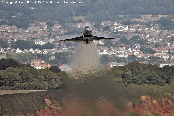  Typhoon - Dawlish Air Show 2015 Picture Board by Steve H Clark