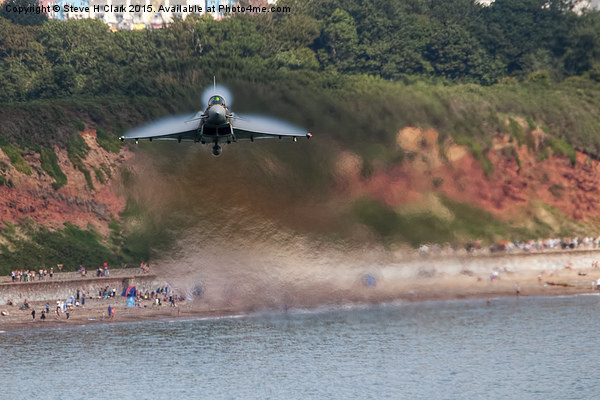  Eurofighter Typhoon - Fast and Low Picture Board by Steve H Clark