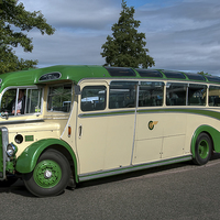 Buy canvas prints of Southern National Bristol LL6B Coach by Steve H Clark