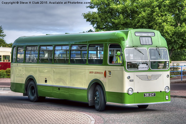 Bath Services - Bristol Omnibus Picture Board by Steve H Clark