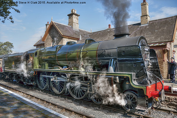  LMS Royal Scot Picture Board by Steve H Clark