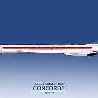 Buy canvas prints of Concorde 002 G-BSST by Steve H Clark