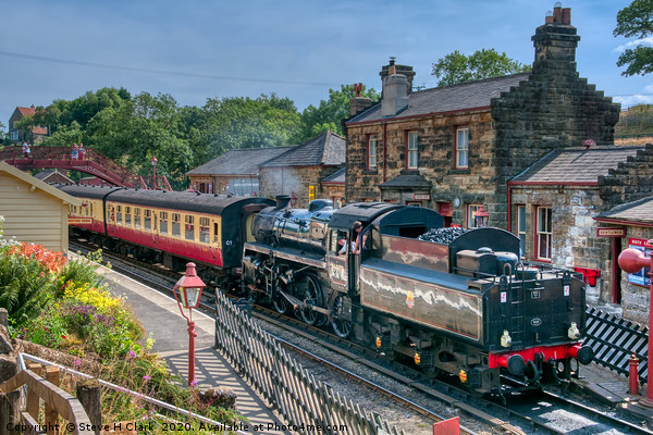 Goathland Station - North Yorkshire Moors Railway Picture Board by Steve H Clark