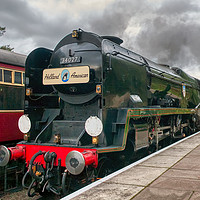 Buy canvas prints of The Boat Train - 34027 Taw Valley by Steve H Clark