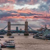 Buy canvas prints of The City of London by Steve H Clark
