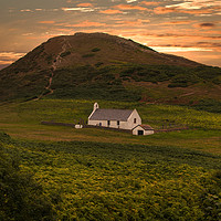 Buy canvas prints of Mwnt at Sunset by Steve H Clark
