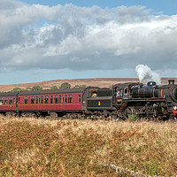 Buy canvas prints of BR Standard Class 4MT Steam Locomotive by Steve H Clark