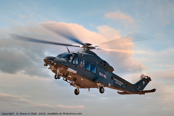 Aeronautica Militare AW139M  Picture Board by Steve H Clark