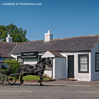 Buy canvas prints of Pony and Trap at Gretna Green by Steve H Clark
