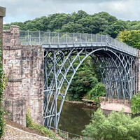 Buy canvas prints of Iron Bridge by Steve H Clark