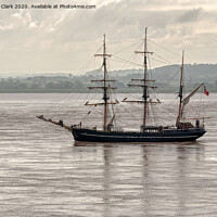 Buy canvas prints of Tall Ship - Kaskelot by Steve H Clark
