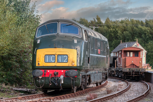 D832 Onslaught at Lydney Junction Picture Board by Steve H Clark