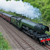 Buy canvas prints of The Flying Scotsman by Steve H Clark