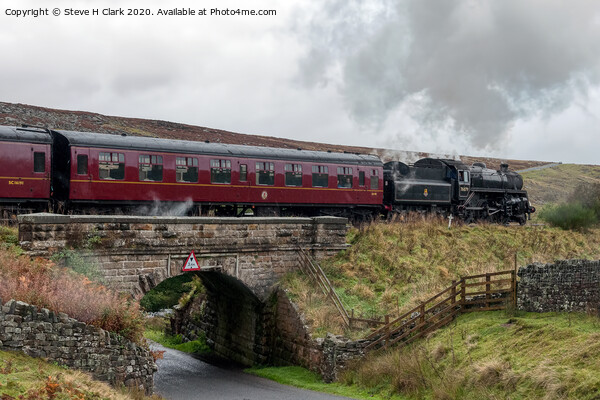 North Yorkshire Moors Railway Picture Board by Steve H Clark
