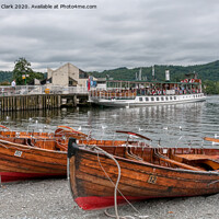 Buy canvas prints of Bowness-On-Windermere by Steve H Clark