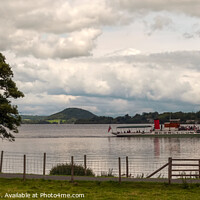 Buy canvas prints of Ullswater Steamer - Howtown by Steve H Clark