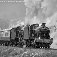 Buy canvas prints of Hall and King - Black and White by Steve H Clark
