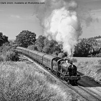 Buy canvas prints of 7903 Foremarke Hall - Black and White by Steve H Clark