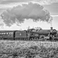 Buy canvas prints of Witherslack Hall - Black and White by Steve H Clark