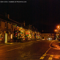 Buy canvas prints of Christmas in Castleton by Steve H Clark