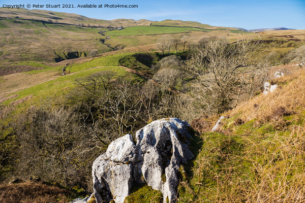 Ease Gill and Leck Beck  Hill Walk Picture Board by Peter Stuart