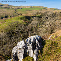 Buy canvas prints of Ease Gill and Leck Beck  Hill Walk by Peter Stuart
