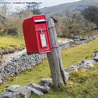 Buy canvas prints of The Dales Way at Beckermonds near Yockenthwaite in Upper warfeda by Peter Stuart