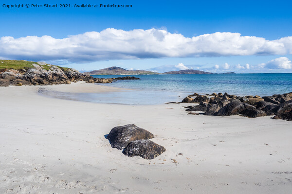 Kilbride Beach South Uist Outer Hebrides Picture Board by Peter Stuart