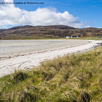 Buy canvas prints of Barra Airport, Barra, Outer Hebrides by Peter Stuart