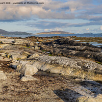 Buy canvas prints of East Kilbride beach on South Uist by Peter Stuart