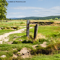 Buy canvas prints of The Lancashire Way at Silverdale and Arnside  by Peter Stuart