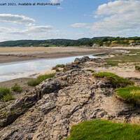 Buy canvas prints of The Lancashire Way at Silverdale by Peter Stuart