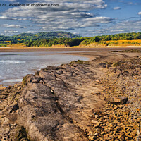 Buy canvas prints of The Lancashire Way at Silverdale in Lancashire by Peter Stuart