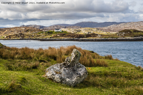 lickisto Isle of Harris Outer Hebrides Picture Board by Peter Stuart
