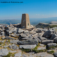 Buy canvas prints of Summit of Ben Hope by Peter Stuart