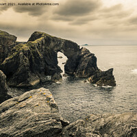 Buy canvas prints of Stac a' Phris. Shawbost Isle of Lewis by Peter Stuart
