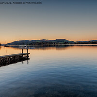 Buy canvas prints of Sunrise on Lake Windermere by Peter Stuart