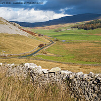 Buy canvas prints of Kingsdale, North Yorkshire by Peter Stuart