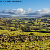 Buy canvas prints of Norber Eratics around Austwick in Craven in  the Yorkshire Dales by Peter Stuart