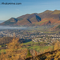 Buy canvas prints of Walking from Casterigg to Walla Crag and ashness Bridge by Peter Stuart