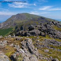 Buy canvas prints of Moel Hebog is a mountain in Snowdonia, north Wales by Peter Stuart