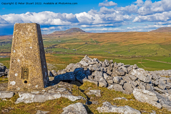smearsett Scarr above Stainforth in the Yorkshire Dales Picture Board by Peter Stuart
