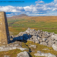 Buy canvas prints of smearsett Scarr above Stainforth in the Yorkshire Dales by Peter Stuart