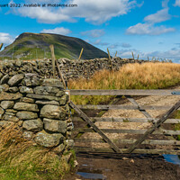 Buy canvas prints of Pen-y-ghent and the Yorkshire 3 Peaks by Peter Stuart