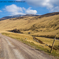 Buy canvas prints of Glen Tilt is a special valley in the Cairngorms of Scotland. by Peter Stuart