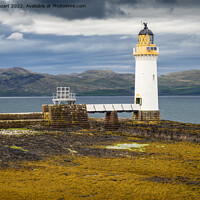 Buy canvas prints of Rubha nan Gall lighthouse is located north of Tobermory on the I by Peter Stuart