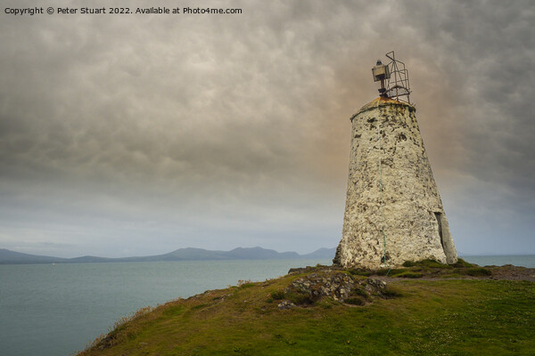 The Tower at Llanddwyn Island Anglesey. Picture Board by Peter Stuart