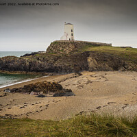 Buy canvas prints of The Tower at Llanddwyn Island Anglesey. by Peter Stuart