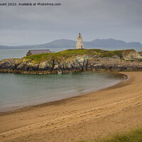 Buy canvas prints of Newborough Warren is an extensive sand dune system and includes  by Peter Stuart